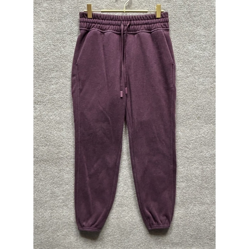 Lululemon Pants Women 4 Maroon‎ 26" Plush Times Jogger High Rise Athleisure Run